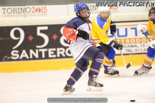 2015-01-10 Torino Bulls-Hockey Milano Rossoblu U14 0835 Marco Grilli